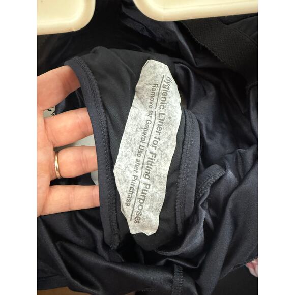 Vintage Basic Editions Swimsuit One Piece Black Skirt Womens Plus Size 20W - Picture 4 of 8